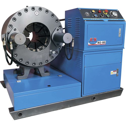Sertisseuse de tuyau flexible - KM-91F - Handanshi Kangmai Hydraulic Equipment Co. Ltd. - automatique / hydraulique / de grande capacité