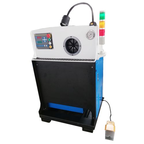 Sertisseuse pour absorbeur de choc - KM-103A - Handanshi Kangmai Hydraulic Equipment Co. Ltd. - automatique / hydraulique / contrôlée par PLC