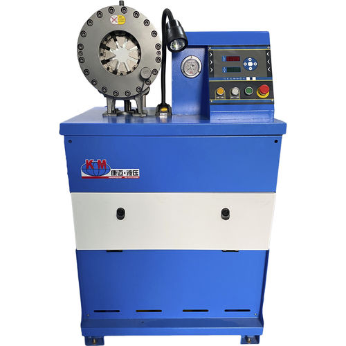 Sertisseuse de tuyau flexible - KM-32L - Handanshi Kangmai Hydraulic Equipment Co. Ltd. - pour flexible hydraulique / totalement automatique / hydraulique