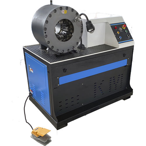 Sertisseuse de tuyau flexible - KM-91D - Handanshi Kangmai Hydraulic Equipment Co. Ltd. - totalement automatique / hydraulique / contrôlée par PLC