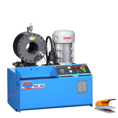 Sertisseuse de tuyau flexible - KM-91Z - Handanshi Kangmai Hydraulic Equipment Co. Ltd. - semi-automatique / hydraulique / contrôlée par PLC