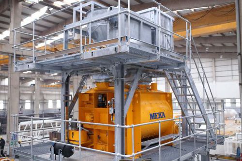 Centrale à béton stationnaire - K140 - MEKA Crushing Screening and Concrete Batching Technologies - compacte / continue