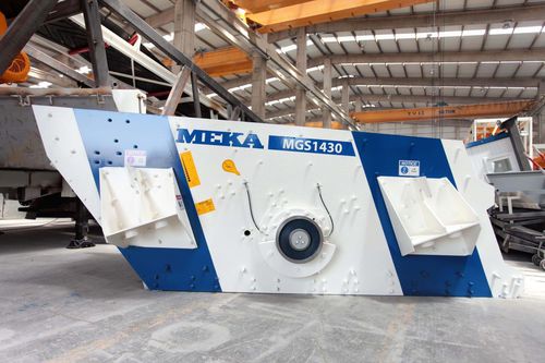 Crible de process - MGS series - MEKA Crushing Screening and Concrete Batching Technologies - vibrant / pour produits en vrac / forte charge