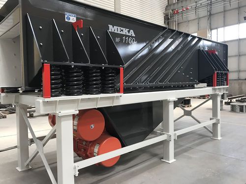 Alimentateur précribleur - MSF series - MEKA Crushing Screening and Concrete Batching Technologies - compact