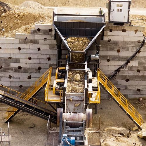 Alimentateur à tabliers - MWF series - MEKA Crushing Screening and Concrete Batching Technologies - pour produits en vrac / par voie humide