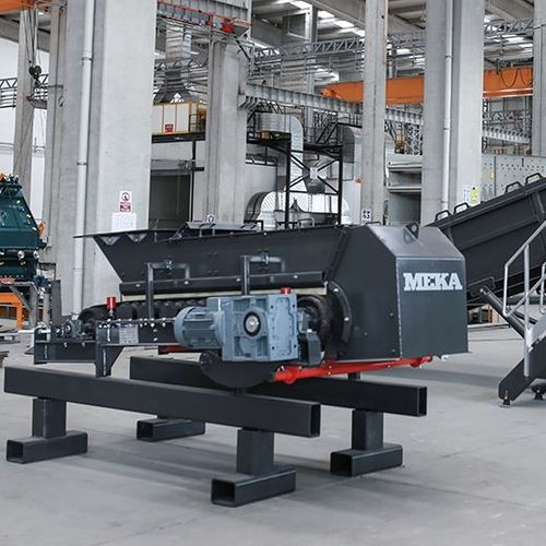Alimentateur à bande - MBF - MEKA Crushing Screening and Concrete Batching Technologies - pour l'industrie / continu