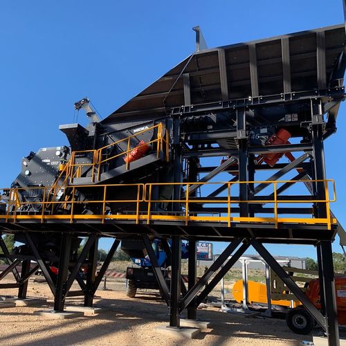 Alimentateur précribleur - MSF - MEKA Crushing Screening and Concrete Batching Technologies - compact