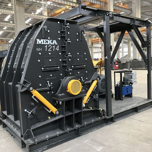 Concasseur à marteaux - MHC - MEKA Crushing Screening and Concrete Batching Technologies - stationnaire