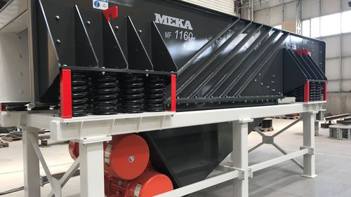 Alimentateur vibrant - MGF series - MEKA Crushing Screening and Concrete Batching Technologies - pondéral / précribleur