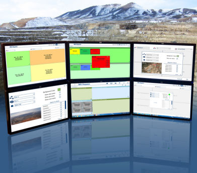 Logiciel de supervision - IBIS Dispatch - IDS GeoRadar - configuration / de suivi / d'alarme