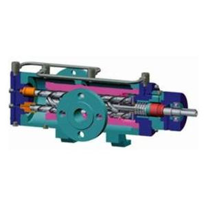 Pompe à 3 vis - TRITEC series - ALLWEILER GmbH - pour produits chimiques / à entraînement magnétique / auto-amorçante