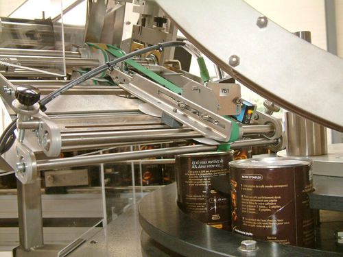 Machine d'étiquetage automatique - Laurent SA - pour l'industrie alimentaire et de la boisson