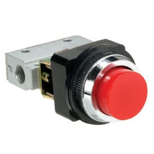 Distributeur pneumatique à tiroir - MaxAir 1/8"   - ARO, Ingersoll Rand - avec actionnement manuel / 3 voies / en aluminium