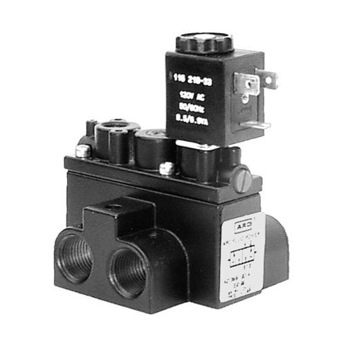 Distributeur pneumatique à tiroir - Alpha  - ARO, Ingersoll Rand - actionné par solénoïde / à commande assistée / 4 voies