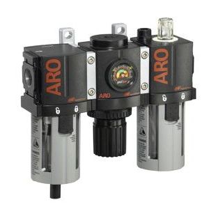 Filtre régulateur lubrificateur à air - 1500   - ARO, Ingersoll Rand - à air comprimé / en polycarbonate