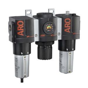 Filtre régulateur lubrificateur à air - 3000   - ARO, Ingersoll Rand - à air comprimé / en polycarbonate