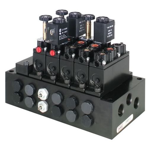 Distributeur pneumatique à tiroir - Alpha  - ARO, Ingersoll Rand - à clapet / actionné par solénoïde / pilote