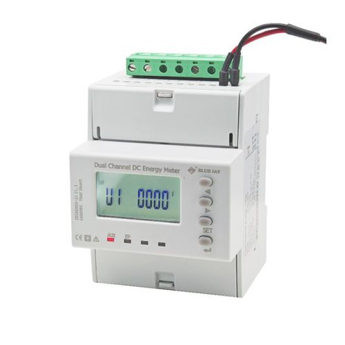 Compteur d'énergie électrique monophasé - DCEM-4MS - Chongqing Blue Jay Technology Co. Ltd - sur rail DIN / RS-485 / multicircuit