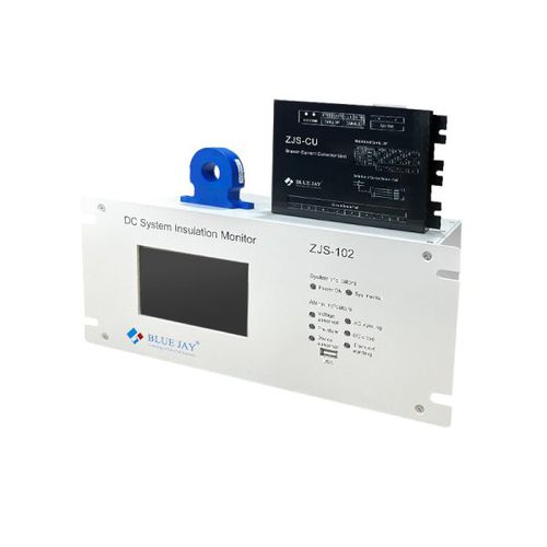 Contrôleur d'isolement DC - ZJS-102 - Chongqing Blue Jay Technology Co. Ltd - RS485 / sur rail DIN / Modbus