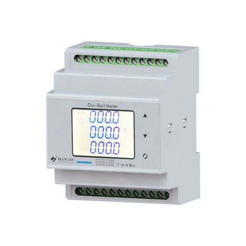 Compteur d'énergie électrique triphasé - DEM-4MC - Chongqing Blue Jay Technology Co. Ltd - sur rail DIN / RS-485 / sortie à impulsion