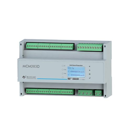 Compteur d'énergie électrique triphasé - MCM283D - Chongqing Blue Jay Technology Co. Ltd - sur rail DIN / flexible / RS-485