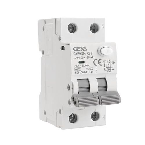 Dispositif différentiel à courant résiduel contre les surintensités - GYR9N - Zhejiang Geya Electrical Co., Ltd - magnéto-thermique / contre les courts-circuits / pour surcharge