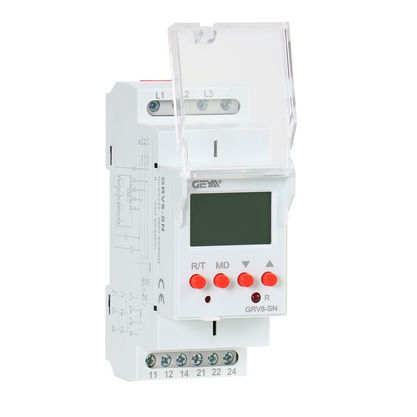 Relais de surveillance de tension - GRV8 series - Zhejiang Geya Electrical Co., Ltd - de phase / 1NO/NF / triphasé