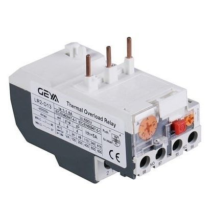 Relais de surcharge - LR2-D - Zhejiang Geya Electrical Co., Ltd - thermique / pour moteur électrique / sur rail DIN