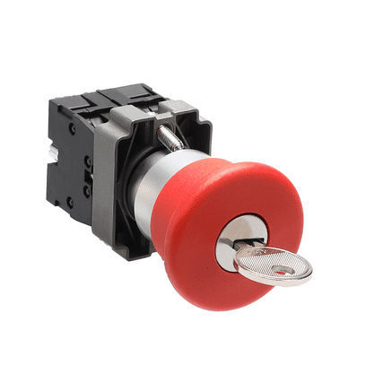 Bouton poussoir à tête champignon - GXB2  - Zhejiang Geya Electrical Co., Ltd - d'arrêt d'urgence / antichoc / résistant à la chaleur