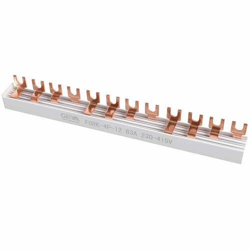 Jeu de barres en métal - F-4L-210/8 - Zhejiang Geya Electrical Co., Ltd - en cuivre / en aluminium / 4 pôles