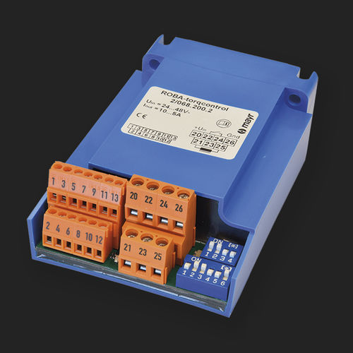Contrôleur de frein avec réglage du couple de freinage - ROBA®-torqcontrol - Chr. Mayr GmbH + Co. KG - électromagnétique