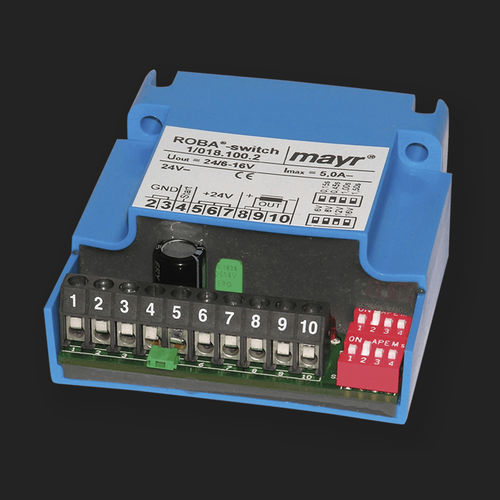 Redresseur de courant DC - ROBA®-switch 24V - Chr. Mayr GmbH + Co. KG - à découpage / pour commande de frein et embrayage