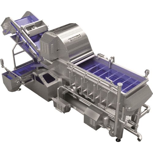 Laveuse de fruits - LB - TECNOCEAM - pour légumes / automatique / air-eau