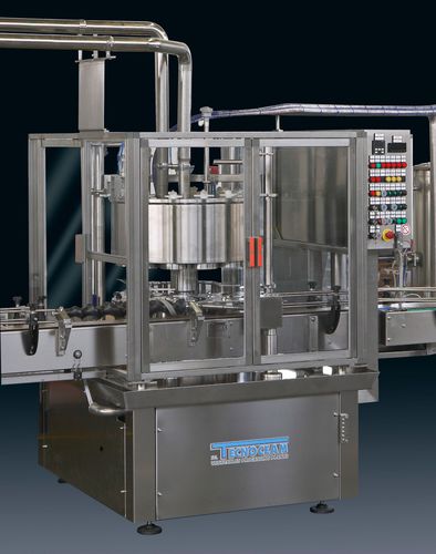 Remplisseuse de pots - CS-R - TECNOCEAM - pour produits alimentaires / pour l'industrie agroalimentaire / rotative