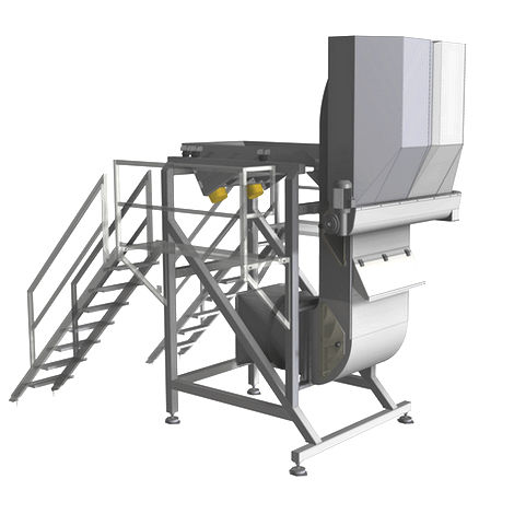 Machine de nettoyage agro-alimentaire pour haricots verts - AS-10B AirCleaner - POLLAK SALA - pour petits pois