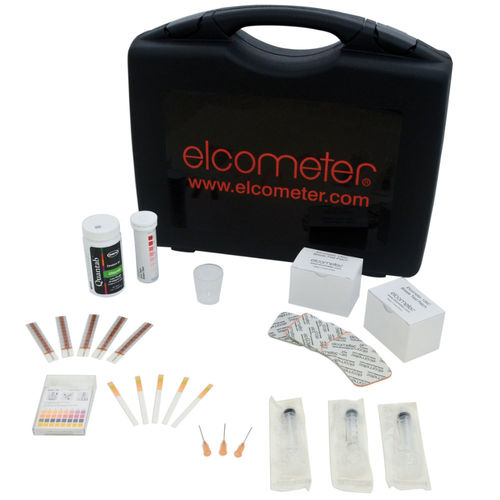 Kit de test de contamination - E138----2 - Elcometer - de qualité / de pH / manuel