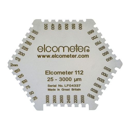 Mesureur d'épaisseur peigne pour film humide - B112AL12473-3 - Elcometer - de film humide / portable