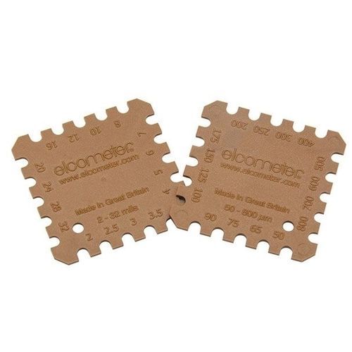 Mesureur d'épaisseur peigne pour film humide - B154----1	 - Elcometer - de film humide / stationnaire / en plastique
