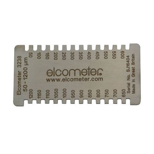 Mesureur d'épaisseur peigne pour film humide - 3238 series - Elcometer - de film humide / stationnaire / en acier inoxydable