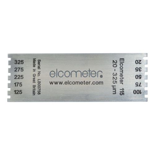 Mesureur d'épaisseur peigne pour film humide - 115 series - Elcometer - de film humide / stationnaire / de précision