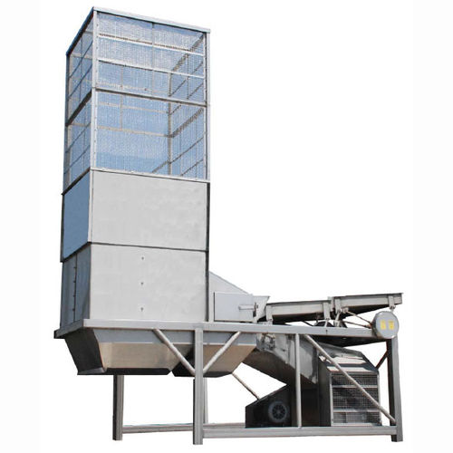Machine de nettoyage agro-alimentaire à air - UHC Series - Hughes Equipment - pour haricots / pour maïs / à ventilateur
