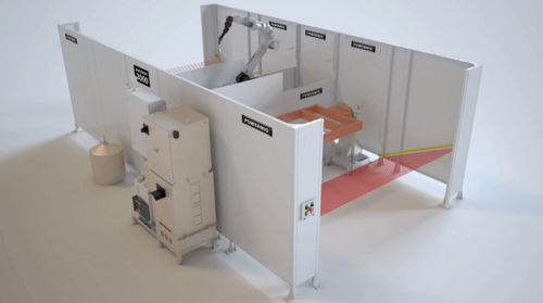 Cellule robotisée de soudage - DISCOVERY 2000 - Powermig - pour grandes pièces
