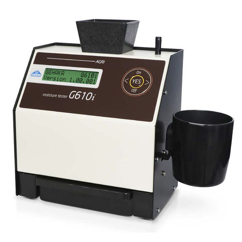 Humidimètre pour céréales - G610i - Gehaka - par séchage / avec afficheur numérique / portable