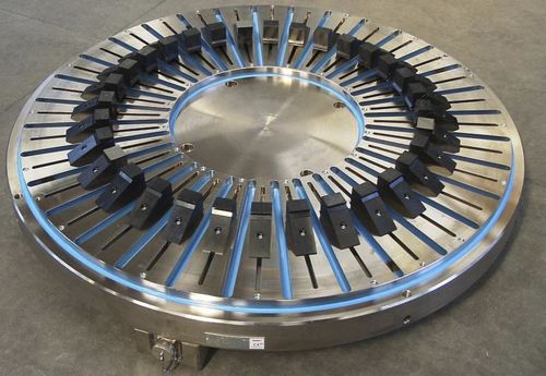 Plateau magnétique électropermanent - Radi-Pol series  - SELTER - radial / pour rectification