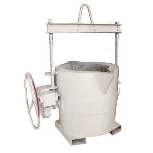 Creuset pour transfert de métal en fusion - TPA series - TREND MACHINERY INC.