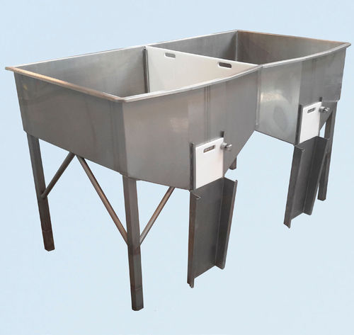 Cuve d'alimentation - Boleto - pour poisson / en inox / ouverte