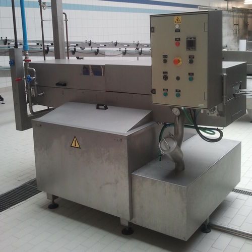 Machine de lavage à eau - Gaictech - automatique / pour l'industrie agroalimentaire / pour bouteilles