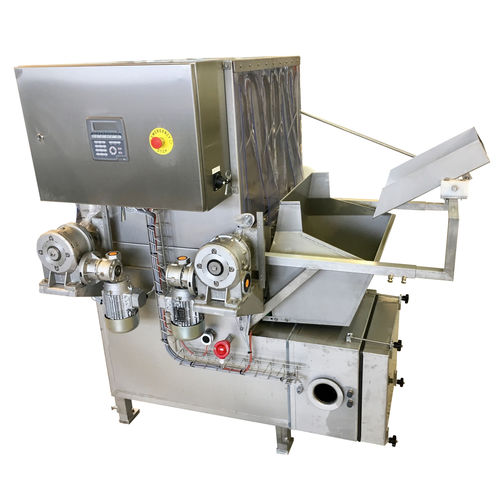 Cuiseur industriel continu - KM Fish - batch / pour crevettes