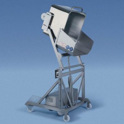 Basculeur hydraulique - 3000000580 - AGK Kronawitter - de caisses / pour conteneur / en acier inoxydable