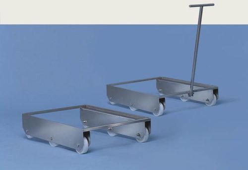 Chariot de transport - 300000055 series - AGK Kronawitter - en acier inoxydable / porte-bacs / à roulettes